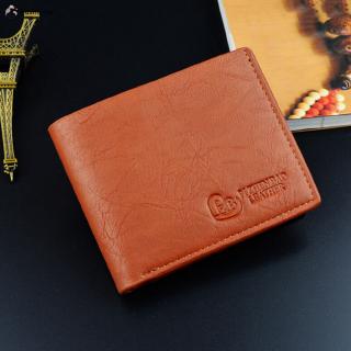 Men Wallets Purse PU Small Mini Storage Bag Fashion Durable For Coin Money Cards