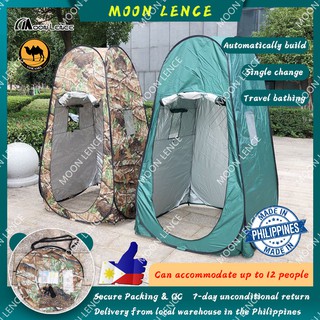 Outdoor Pop-up Camouflage Tent Camping Shower Room Private Toilet Changing Room Shelter Folding Tent