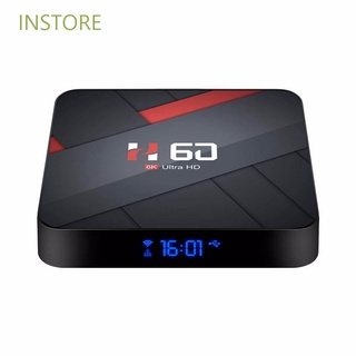 INSTORE 6K Smart TV Box USB 3.0 TV Box Set Top Box H616 Bluetooth TV Receivers Android 10.0 Video Equipments 2+16GB WiFi Media Player