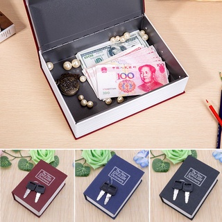 Mini Home Dictionary Book Safe Jewelry Storage Key Lock Box