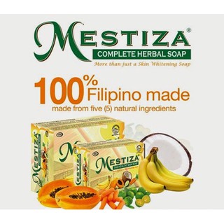 ✷MESTIZA ORIGINAL The Healthy Skin Soap - Bundle of Two 125g + Free One 60g
