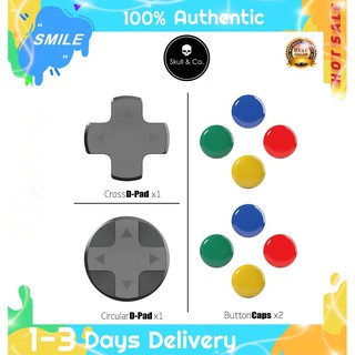 Skull & Co. D-Pad Button Cap Set for Nintendo Switch Joy-con