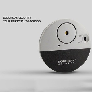 √100DB Security Ultra-Slim Designing Window Door Round Vibration Sensor Alarm (2)