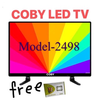 COBY 24INCH LED TV MONIITOR (screen 20 inch) WITH FREE WALL MOUNT