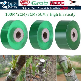 【Fast Delivery】2/3/5cm Grafting Tape PVC Wire Film Stretch Packaging Film Garden Belt Grafting Tool