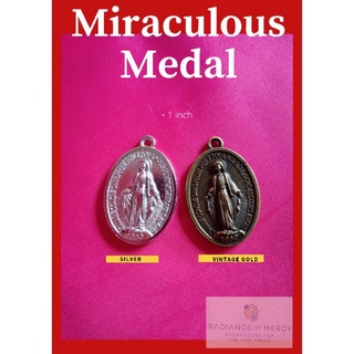 Miraculous Medal 1 inch
