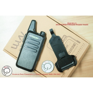 WLN KD-C1 Pocket Size Portable Mini Walkie Talkie Two Way Radio UHF 5W 16CHs Original (7)