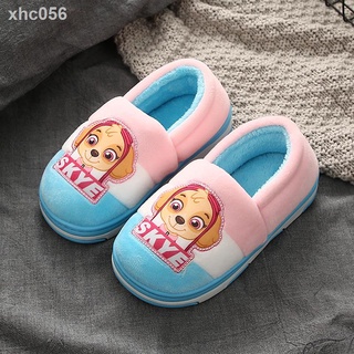 Little Princess Girls Cotton Slippers Winter Cute Warm Baby Slippers