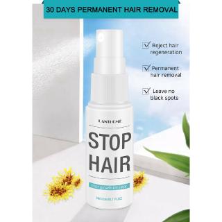 Hair Removal Spray Natural Painless Permanent Depilatory Cream Stop Hair Growth X0PF (7)