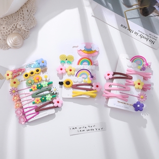 6ps/30pcs multi-style suit hairpin rainbow cute all-match hairpin (4)