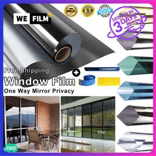 Window Film For House【Free Shipping】Window Tint One Way Mirror Daytime Privacy Window Film ,Heat Control Anti UV Tinted Sticker (1)