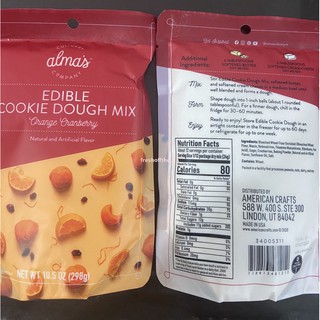 Culinary Alma's Company Edible Cookie Dough Mix - Orange Cranberry