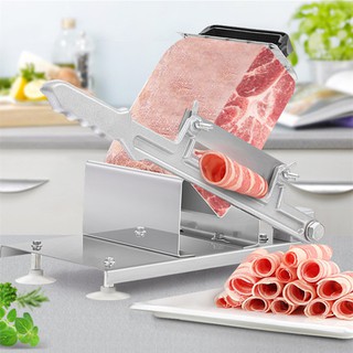Manual Frozen Meat Slicer Beef Mutton Roll Cutter