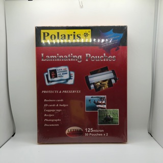 Polaris laminating film a4 long short size 125mic