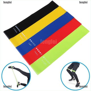 Resistance Bands Rubber Band Workout Fitness Equipment Yoga Training Bands（fengfei）