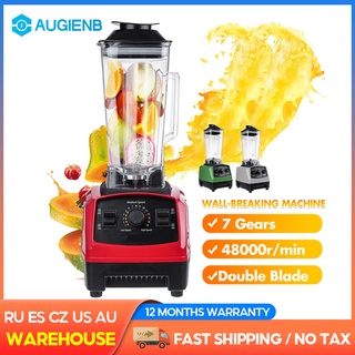 AUGIENB 2L 3200W Heavy Duty Commercial Grade Blender Mixer Juicer High Power Food Processor Ice