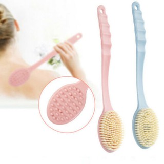 New Long Handle SPA Bath Exfoliating Brush Body Shower Back Massage Scrubber Tool