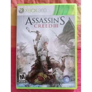 Xbox 360 / xbox one assassin's creed III
