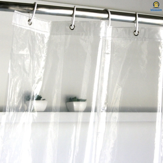 PEVA Bathroom Shower Curtain Liner Clear Heavy Duty Waterproof Shower Curtain Liner Anti-Microbial Mildew Resistant (7)