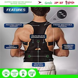 Best Fully Adjustable Back Support Brace Posture Corrector