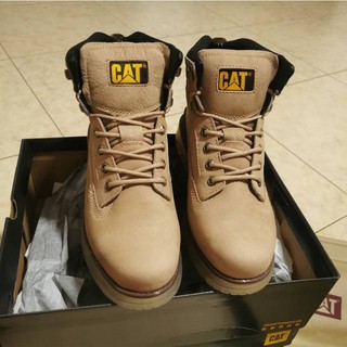 CAT Caterpillar evergreen classic yellow boots outdoor breathable men's shoes non-slip wear-resistant tooling boots men's boots