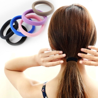 40 PCS/Set Rubber Band Women Korean Simple Hair Rope Black Hair Ring Set