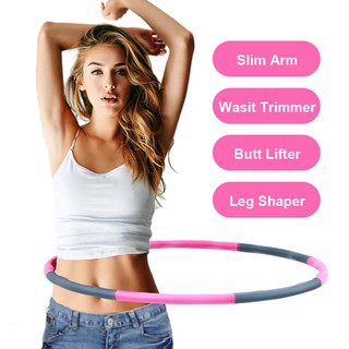 Hula Hoola Hoop Removable With Weights for Thin Waist Fitness (2)