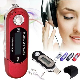 Portable Walkman Digital MP3 Player - LCD Screen - Support Flash Drive 4G/ TF Card Slot / FM