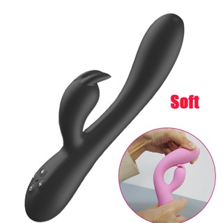 Rabbit Vibrator 16 Frequency G Spot Dildo Vibrators Silicone Waterproof Clitoris Stimulator vagina M