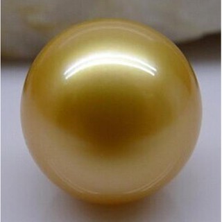 Natural South Sea Sea Golden Pearl Powder, Nude Beads, Flawless Pearls, Loose Beads, Round Pearl Sin