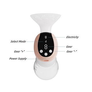 Electric Breast Pump 9 Sucking / massage / vibration mode convenient for sucking at night (6)