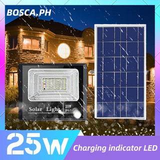 25W Outdoor Solar Flood Light IP65 Waterproof With Remote Power Indicator LED HP-S01C