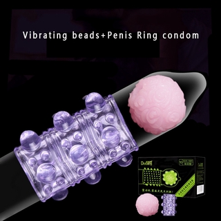 10pcs Beads Condoms Sex Toys for Men Penis Enlarger Reusable Ball Penis Extender (1)