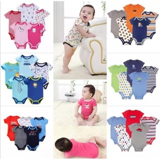 Luckin Mart Baby Girl boy 1PCS Cute Bodysuit one size Cotton Infant Jumper Baby Clothes Random Given