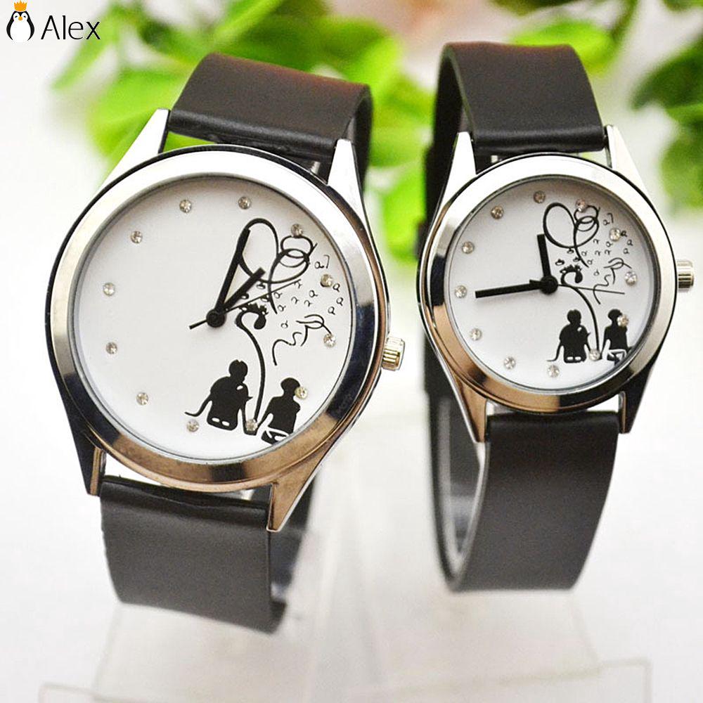 Fashion Watch Analog Quartz Couple LOVE Wrist Watches AP