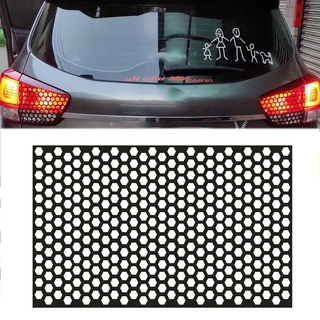 Car Car Sticker Honeycomb Mustang Rear Tail Light Decoration Sticker Creative Stockings Tail Light Film Universal Car Sticker