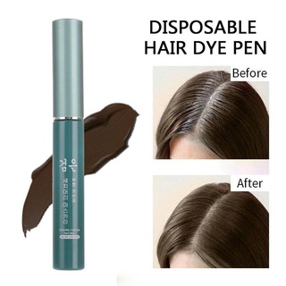 In Stock NES Disposable Green Plant Formula Hair Dye Pen Diy Hair Gray Pen Dye Hair Hair Temporary Cream Wax Dye Mascara Cover White Hair