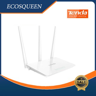 Tenda F3 300Mbps Wireless WiFi Router English Version White