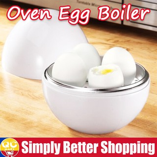 Easy-use Home Kitchen Tool Microwave Egg Steamer Boiler Cooker Boiled Maker Cooking Egg Cup 4 Eggs