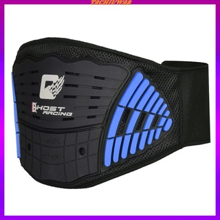 [TACHIUWA2] Motorcycle Kidney Belt, Leatherette Lumbar Protector Back Support 95 x 20 cm