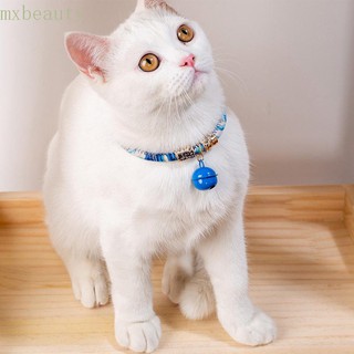 MXBEAUTY Japanese-style Cat Collars With Bell Pet Products Cat Supplies Photo Decoration Necklace Tr
