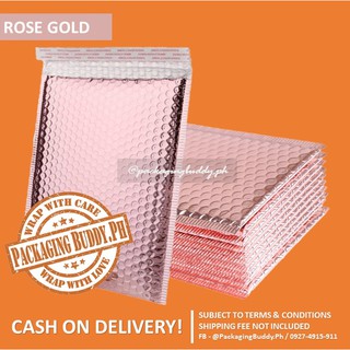 Rose Gold - Bubble Wrap Pouch (On-Hand) Different Sizes | @foodcartbuddies