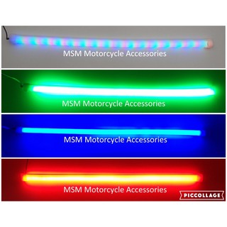 MSM Rubber LED 30cm Eyeline for motorcycle and cars Motorcycle (1)