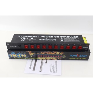 HOME VISION YK-110 HV 10 Channel Power Controller