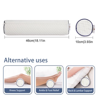 Maternity Pillows☏Cervical Long Bed Sleep Orthopedic Pillow Cotton Memory Foam Pillow Tube Sofa Cush