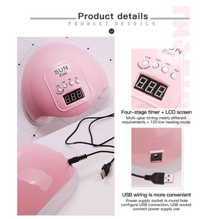 ❤️Gel Ice Polish Lamp 24 LED 48W Nail Dryer UV Nails Lamp For Manicure Dry Nail Drying