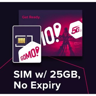 CHEL || GOMO SIM 25GB NO EXPIRY FAST DELIVERY