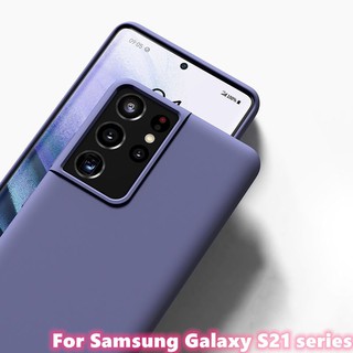 Soft Liquid Silicone Case Samsung Galaxy S21 Ultra S21 Plus