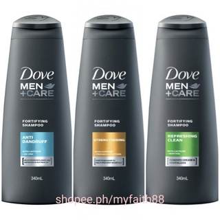 Dove Men + Care Shampoo 340ml