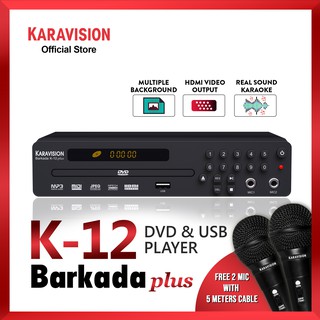 Karavision Barkada K-12 plus w/ 2 Karavision Wired Microphone